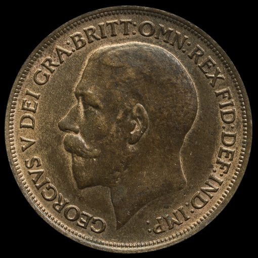 1916 George V Penny Obverse