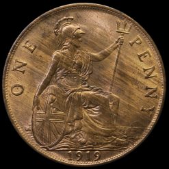1919 George V Penny Reverse