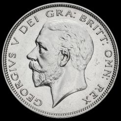1932 George V Silver Half Crown Obverse