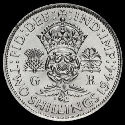 1944 George VI Silver Two Shilling Coin / Florin Reverse