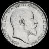 1907 Edward VII Silver Sixpence Obverse