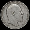 1908 Edward VII Silver Half Crown Obverse