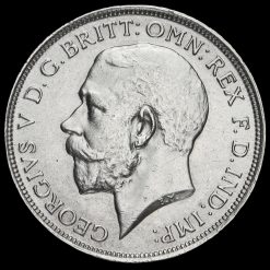 1913 George V Silver Florin Obverse