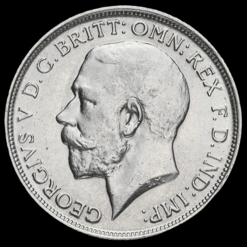 1914 George V Silver Florin Obverse