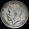 1919 George V Silver Half Crown Obverse