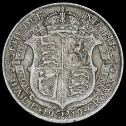 1919 George V Silver Half Crown Reverse