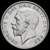 1929 George V Silver Half Crown Obverse
