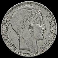 France 1934 Silver 20 Francs