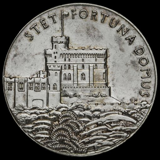 1935 George V Official Silver Jubilee Medal Reverse