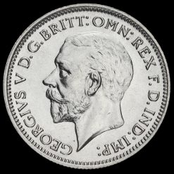 1936 George V Silver Sixpence Obverse