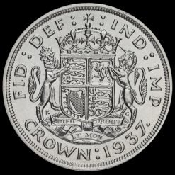 1937 George VI Coronation Silver Crown Reverse