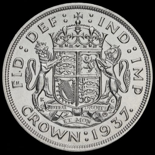 1937 George VI Coronation Silver Crown Reverse