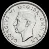 1940 George VI Silver Sixpence Obverse