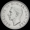 1943 George VI Silver Half Crown Obverse