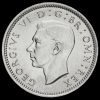 1944 George VI Silver Sixpence Obverse