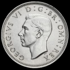 1945 George VI Silver Scottish Shilling Obverse