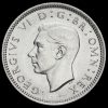 1946 George VI Silver Sixpence Obverse