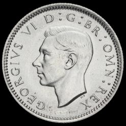 1946 George VI Silver Sixpence Obverse