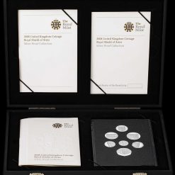 2008 Silver Proof Royal Shield of Arms Collection 7 Coin Set