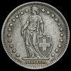 Switzerland 1946 Silver 2 Francs Obverse