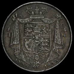 1836 William IV Milled Silver Half Crown Reverse