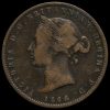 Jersey, 1866 Queen Victoria 1/13 of a Shilling Obverse
