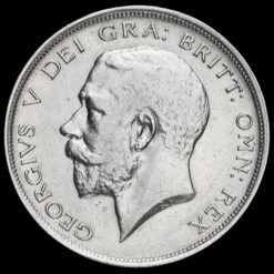 1914 George V Silver Half Crown Obverse