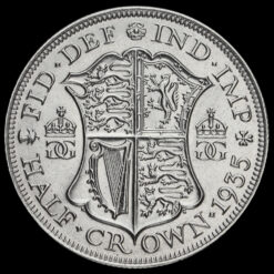 1935 George V Silver Half Crown Reverse