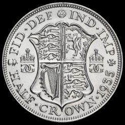 1935 George V Silver Half Crown Reverse