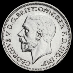 1936 George V Silver Sixpence Obverse
