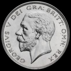 1936 George V Silver Half Crown Obverse