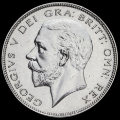 1936 George V Silver Half Crown Obverse