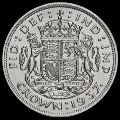 1937 George VI Coronation Silver Crown Reverse