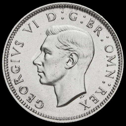 1940 George VI Silver Scottish Shilling Obverse