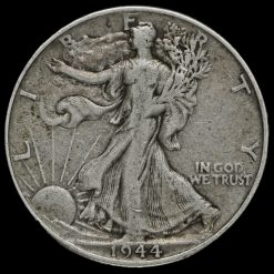 USA 1944 Walking Liberty Silver Half Dollar Obverse