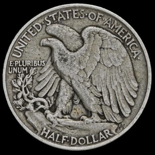 USA 1944 Walking Liberty Silver Half Dollar Reverse