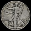 USA 1945 Walking Liberty Silver Half Dollar Obverse