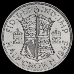 1945 George VI Silver Half Crown Reverse