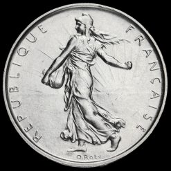 France 1961 Silver 5 Francs Obverse