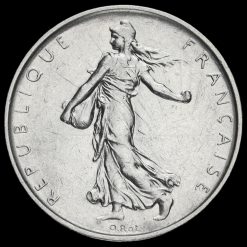 France 1962 Silver 5 Francs Obverse