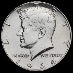 USA 1964 Kennedy Silver Half Dollar Obverse