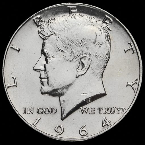 USA 1964 Kennedy Silver Half Dollar Obverse