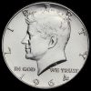 USA 1964 Kennedy Silver Half Dollar Obverse
