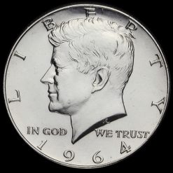 USA 1964 Kennedy Silver Half Dollar Obverse