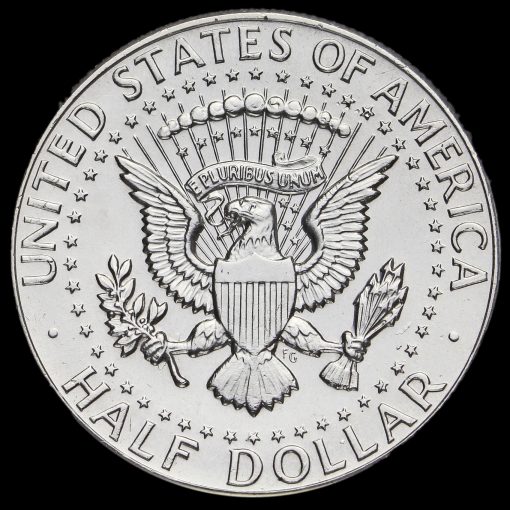 USA 1964 Kennedy Silver Half Dollar Reverse
