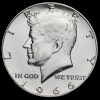USA 1966 Kennedy Silver Half Dollar Obverse