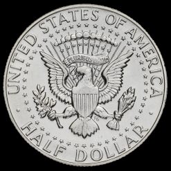 USA 1966 Kennedy Silver Half Dollar Reverse