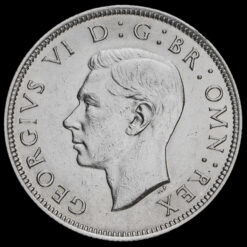 1940 George VI Silver Two Shilling Coin / Florin Obverse