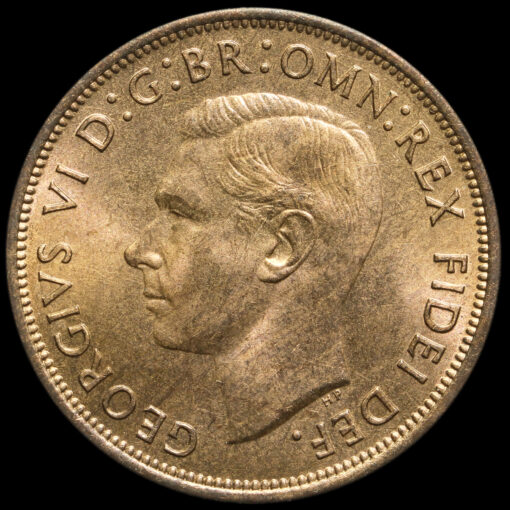 1949 George VI Penny Obverse