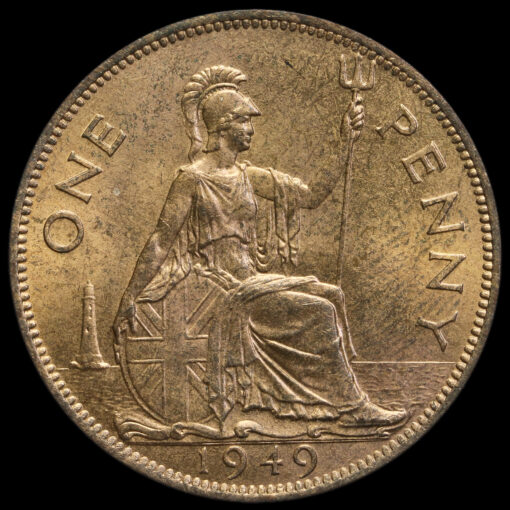 1949 George VI Penny Reverse